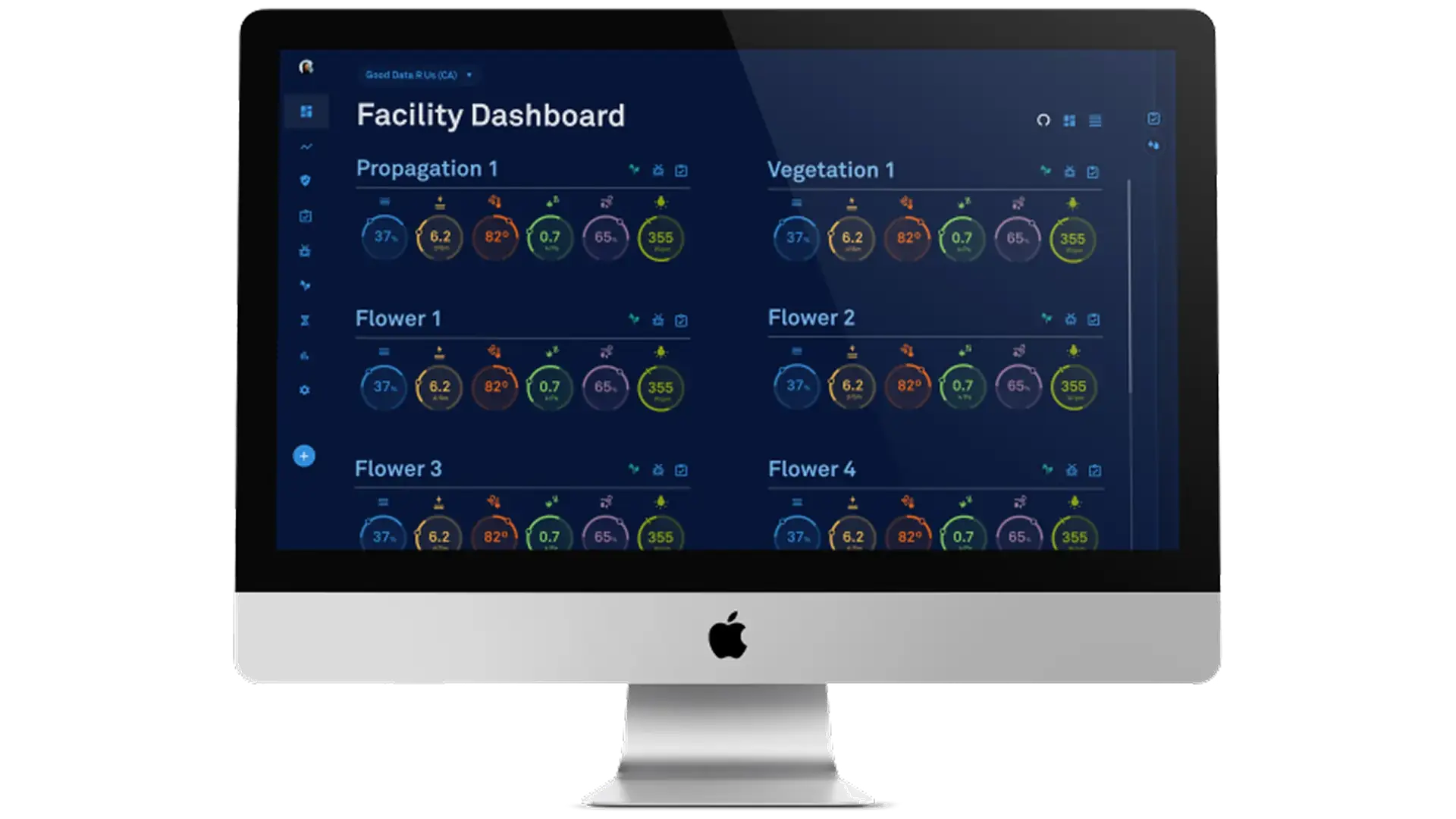 High-fidelity screens of the final design